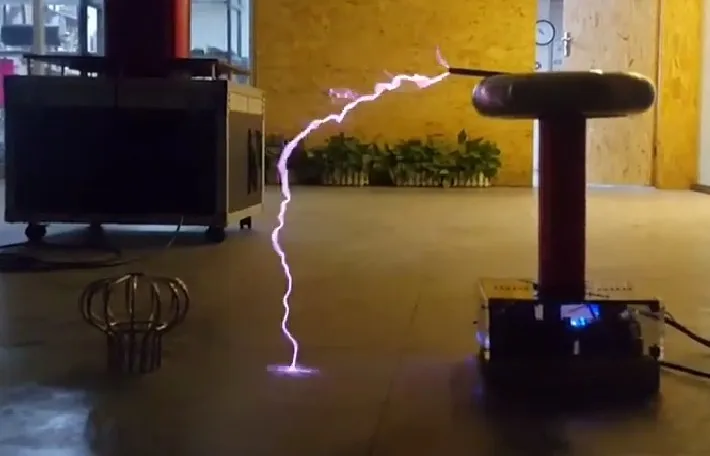 50CM Music Tesla Coil DRSSTC / Music Tesla Coil / Artificial Lightning / Experiment Show