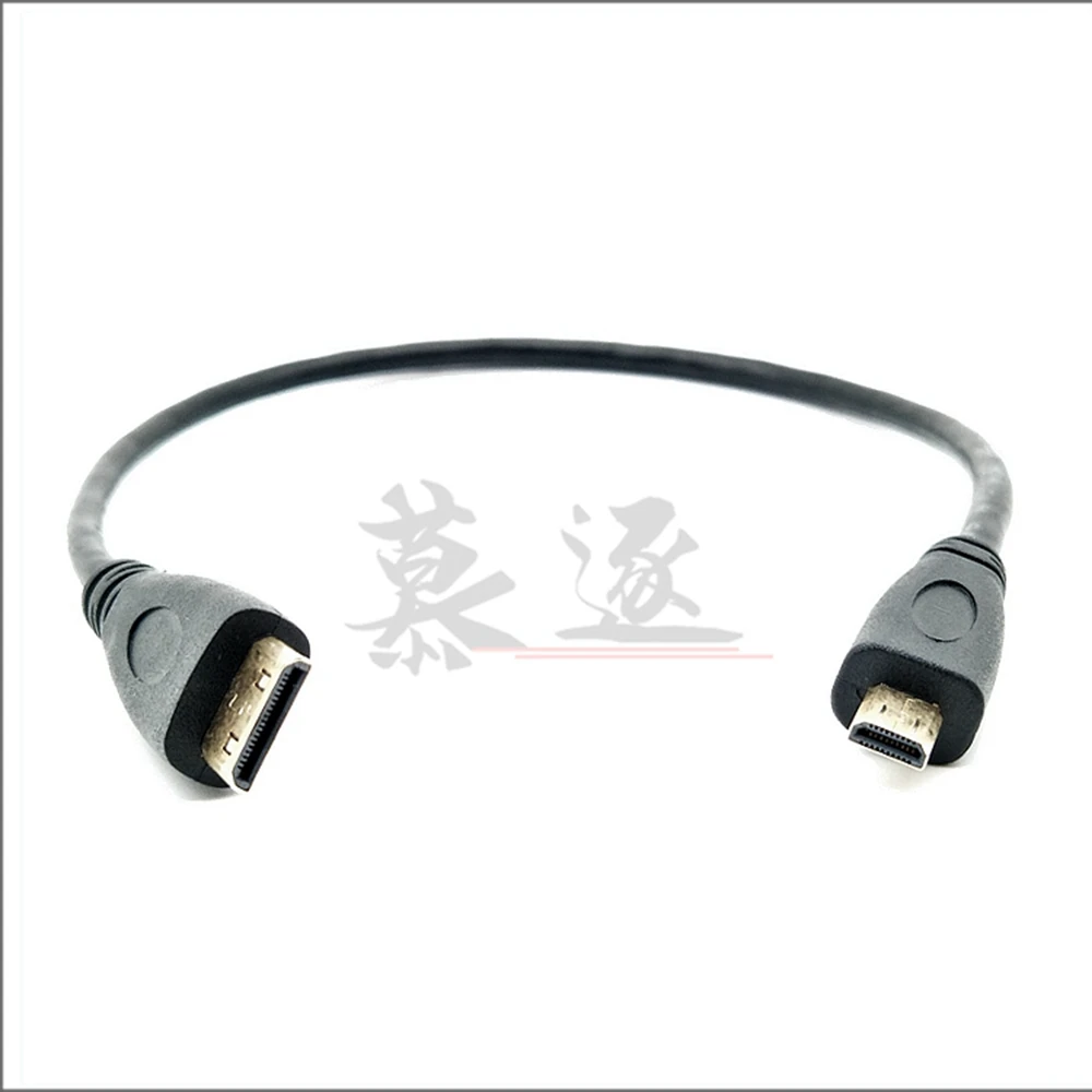 1pc HD-compatible 1.4 Mini Male to Micro HDTV Type D Male Video Data Adaptor Cable 1080P 0.3M 1M 1.8M