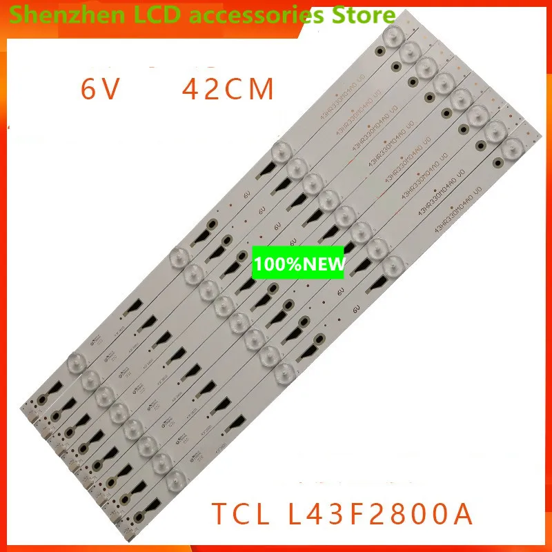 Для L43F3800A Φ bar 43HR330M04A0 V0 LVF430AUOT Φ bar 6V 4LED 42CM 100% NEW
