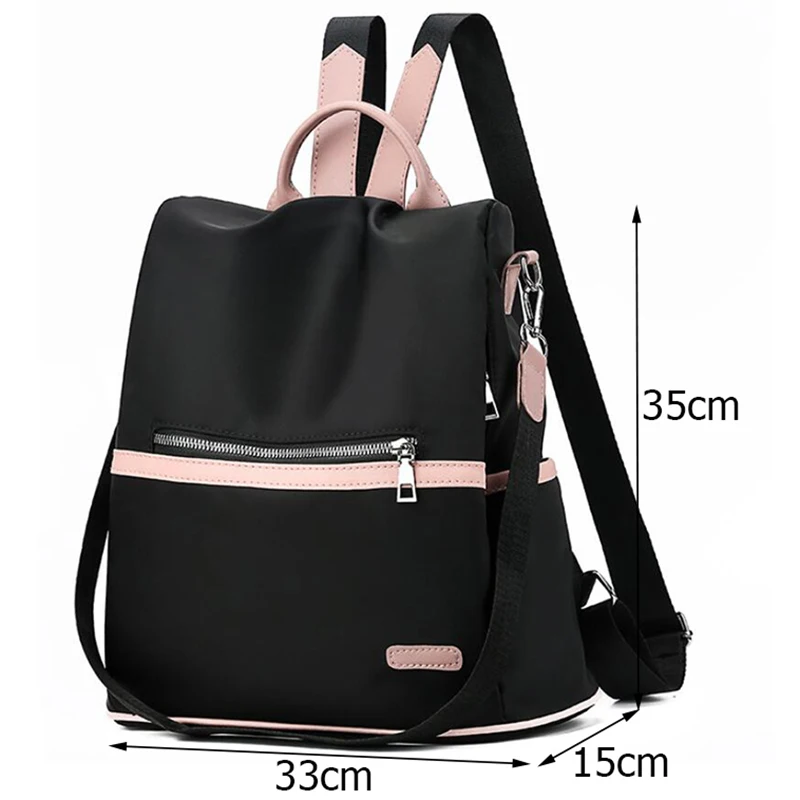 Fashion Oxford Backpack For Women Waterproof Teenager School Bag Travel Large Capacity Knapsack Simple Girls Backpack mochila