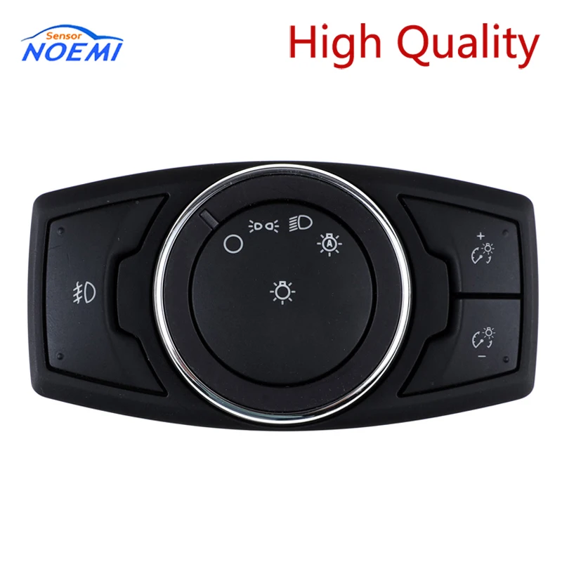 YAOPEI DG9T-13D061-BEW Headlight Fog Light Lamp Control Switch Module Button For Ford Mustang 2015-2018 DG9T13D061BEW