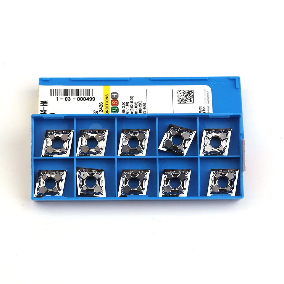 CNMG120402 HA H01 CNMG120404 CNMG 120408 알루미늄 합금 블레이드, 알루미늄 및 구리 가공용 CNC 블레이드 선반 가공 공구