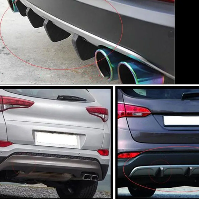 2020 universal car rear spoiler diffuser for Kia Rio 3 4 K2 K3 K5 K4 Cerato,Soul,Forte,Sportage R,SORENTO,Mohave,OPTIMA