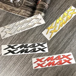 2Pcs 3D Motorcycle stickers Decoration Emblem Fender Tank Pad Accessories Logo Decals For X-MAX XMAX 125 250 400