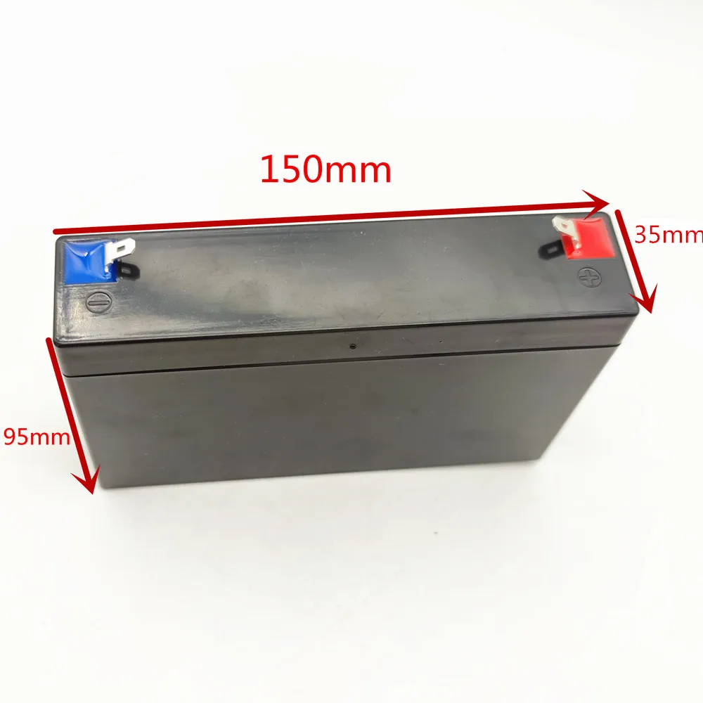 18650 21700 Case 6v7ah wymień akumulatory ołowiowe na pojemnik na baterie litowe