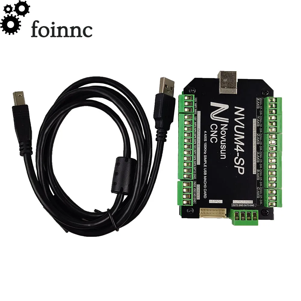 

Mach3 USB Interface NVUM-SP CNC Motion Controller NVCM-SP 3/4/5/6 Axis CNC Motion Control Card For Stepper Motor