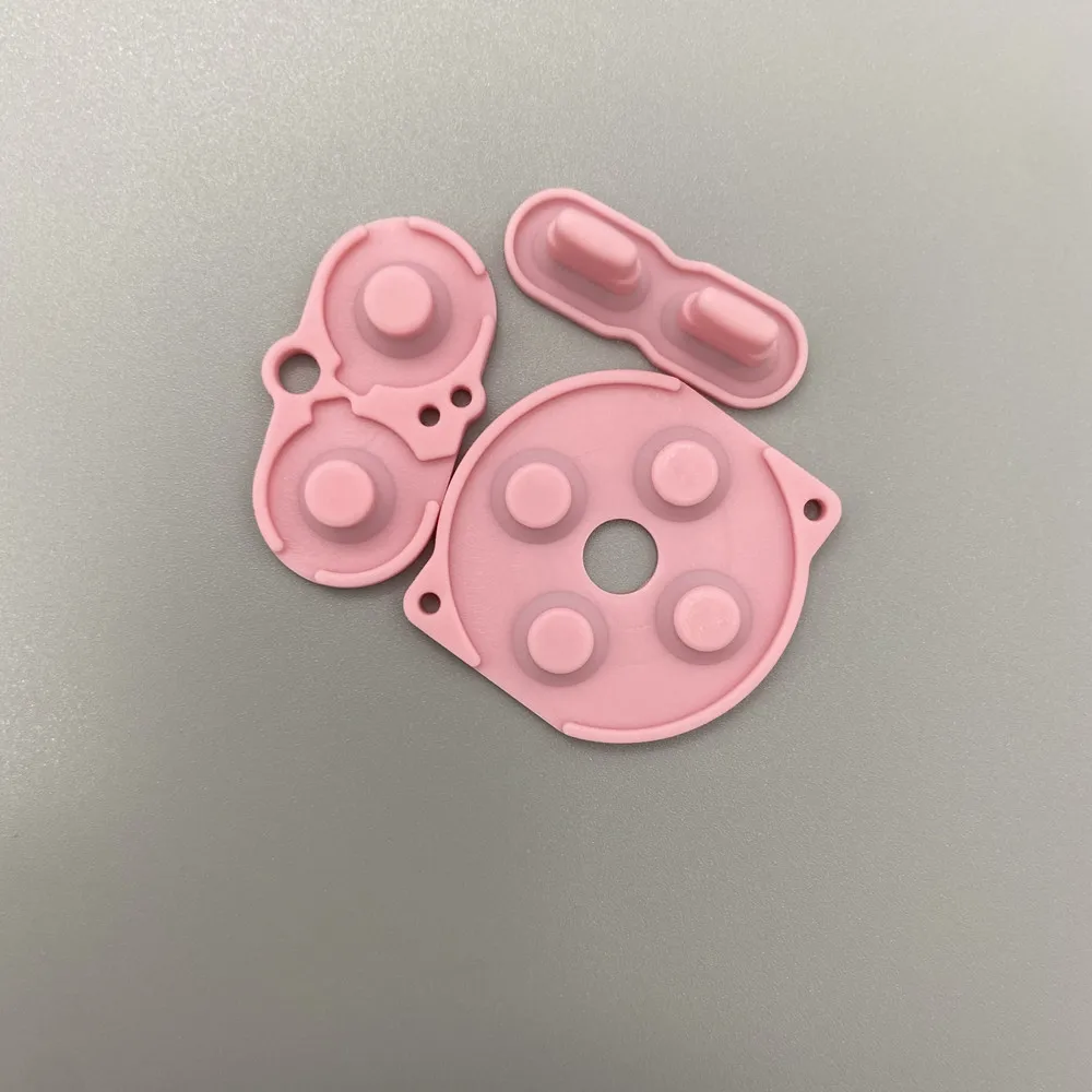 Almohadillas de goma para accesorios de juego de alta calidad, almohadillas de silicona para Gameboy Color GBC