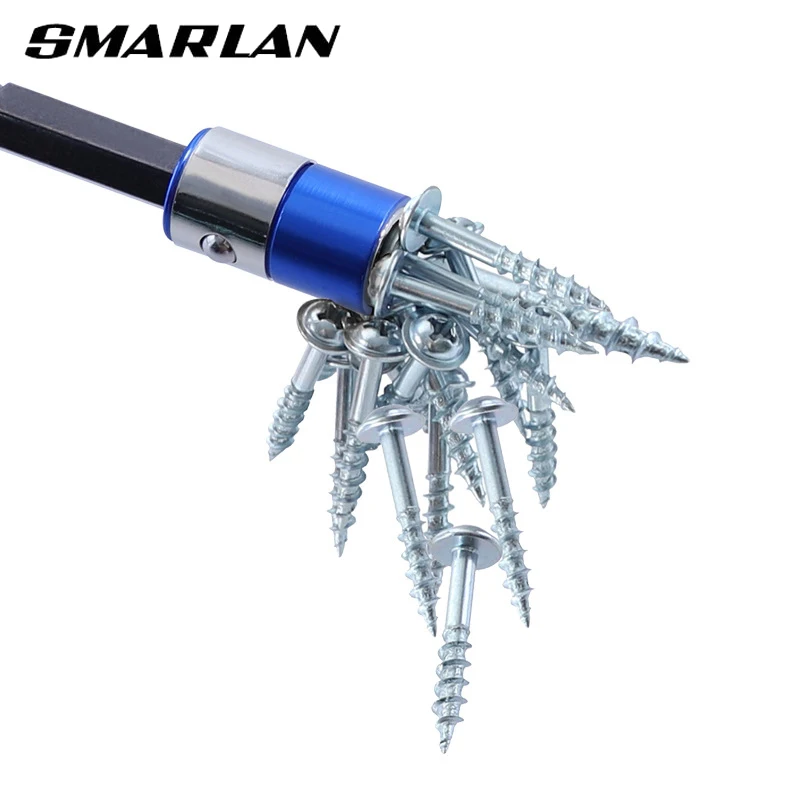 Upgrade Magnetic Bit Holder Alloy Electric Magnetic Ring Screwdriver Bit Anti-Corrosion Strong Magnetizer for Phillip Drill Bit