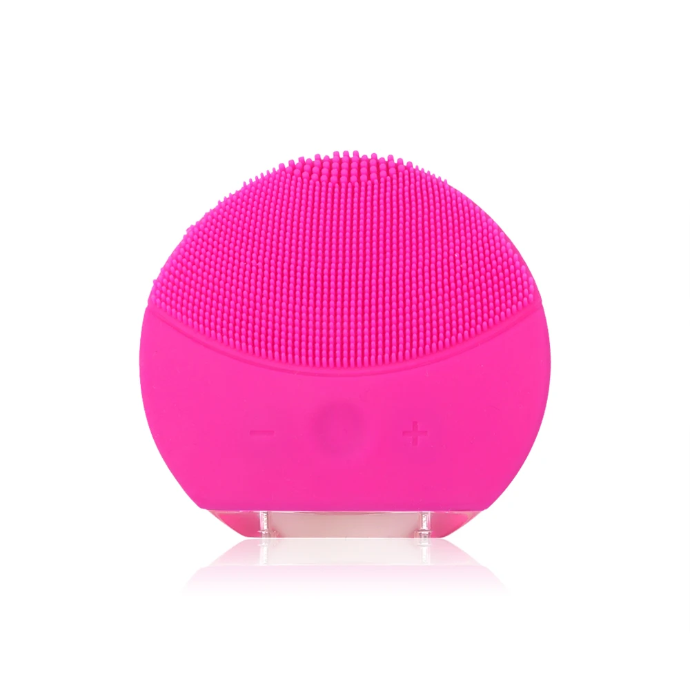 Gift For Babygirl Valentine Silicone Face Cleansing Brush Electric Face Cleanser Facial Cleanser Skin Deep Washing Massage Brush