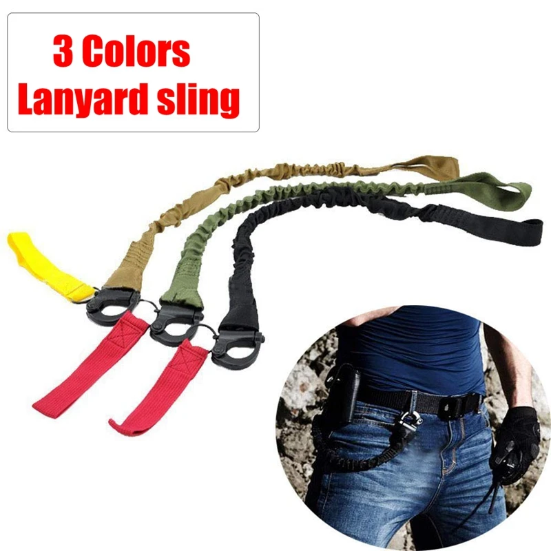 Quick Release Safety Lanyard Retractable Retention Lanyards Fall Arrest Safety Harness Hunting Rope Accessories Survival Gear