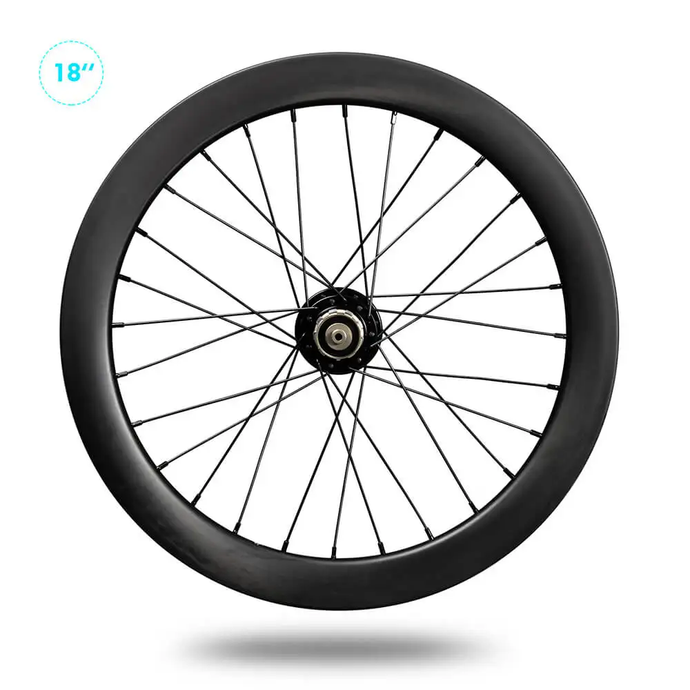 18inch 355 Birdy bike wheel wheelset disc brake 100/135mm OLD pillar spoke for folding bike