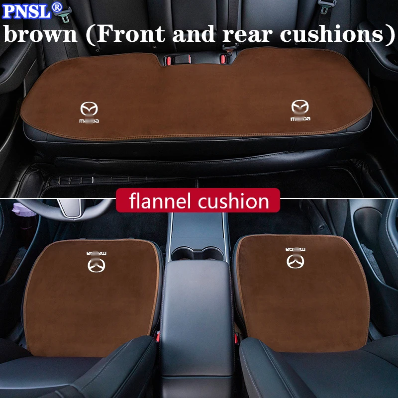 PNSL Car Seat Cover Protector Front Rear Seat Backrest Cushion Pad Mat for Mazda RX CX BT 1 2 3 4 5 6 7 8 9 50 326 636 series