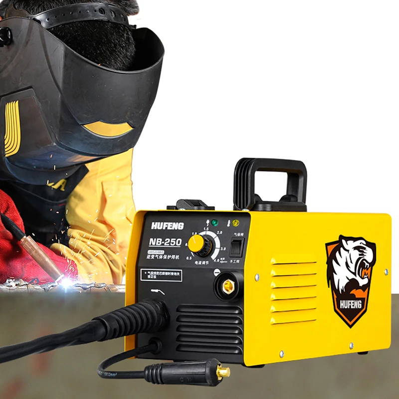 Carbon dioxide gas shielded welding machine 220v small household all-in-one machine without gas without gas