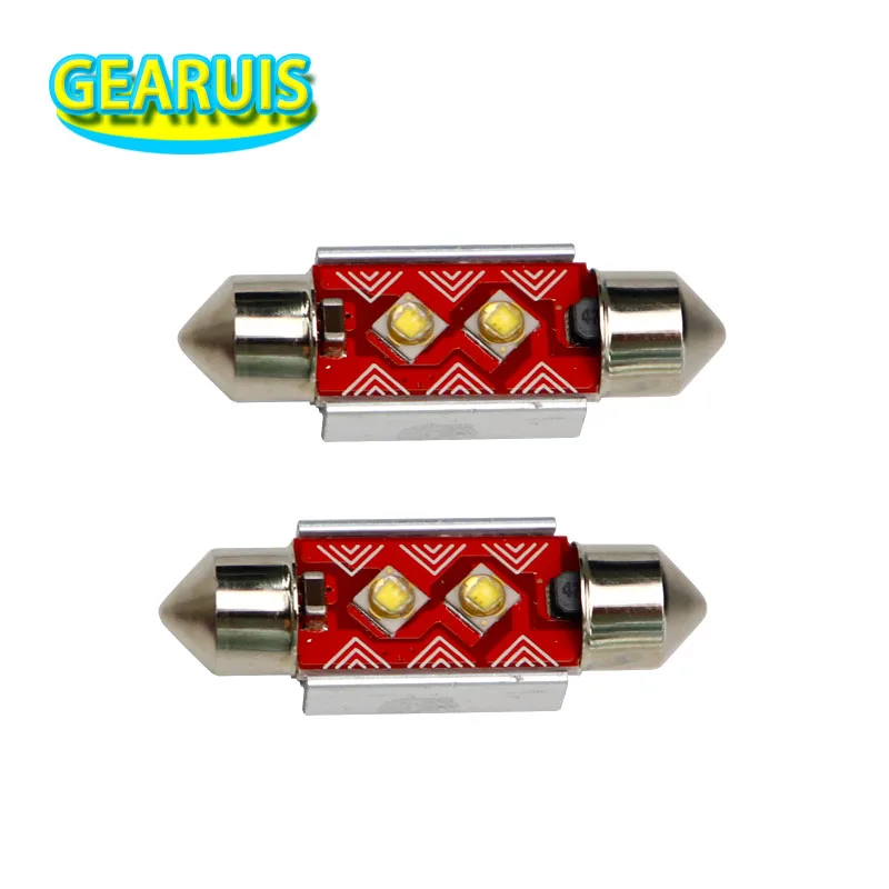 4 Stück c5w LED CANBUS kein Fehler C10W Glühbirne Girlande 3W 0,23A 2 SMD 3535 LED-Chips Kuppel Leselampe Auto Innenbeleuchtung Weiß 12V-20V