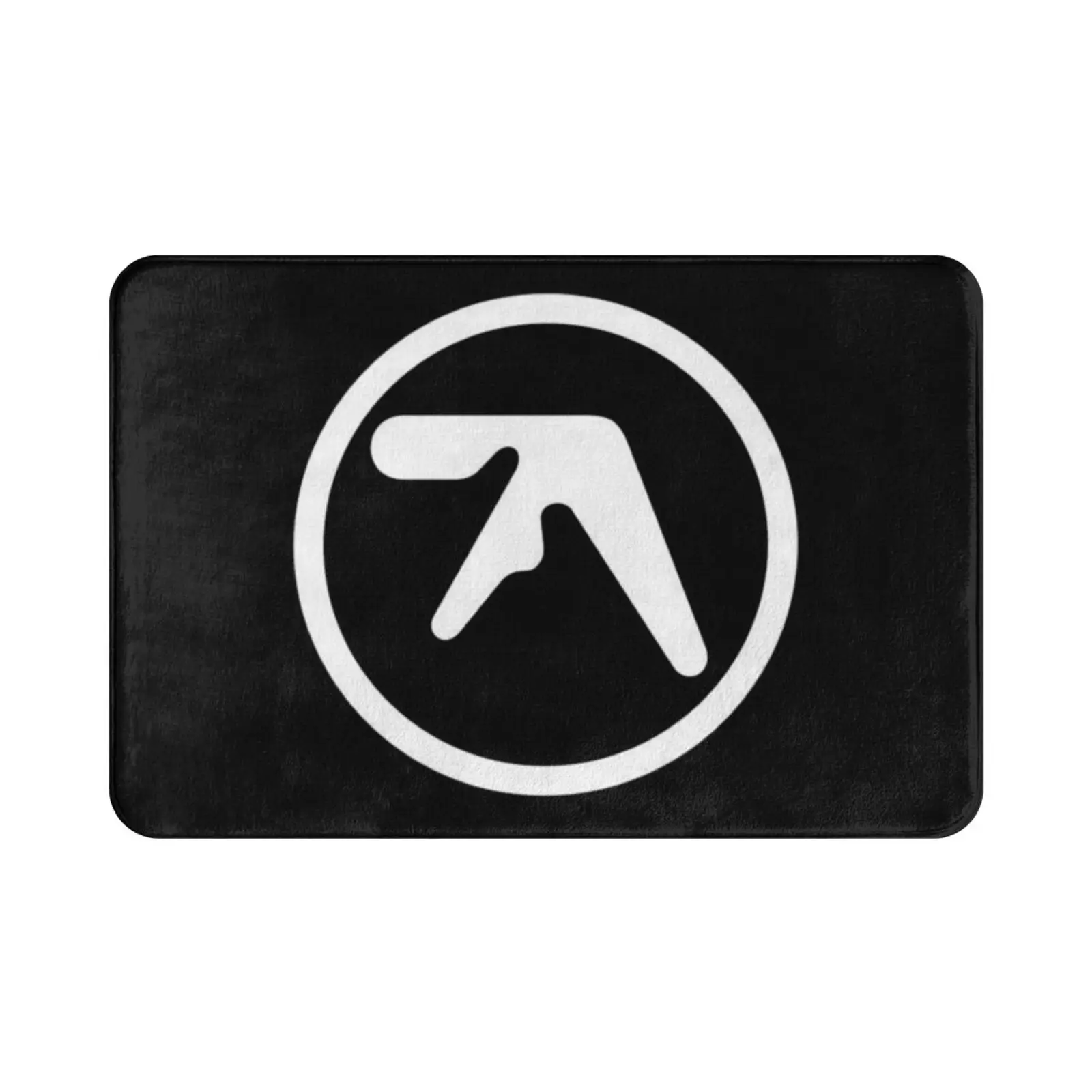 Copy Of Aphex Twin White Logo Design Carpet Mat Rug Cushion Soft Autechre Idm Music Aphex Twin Electronic Music