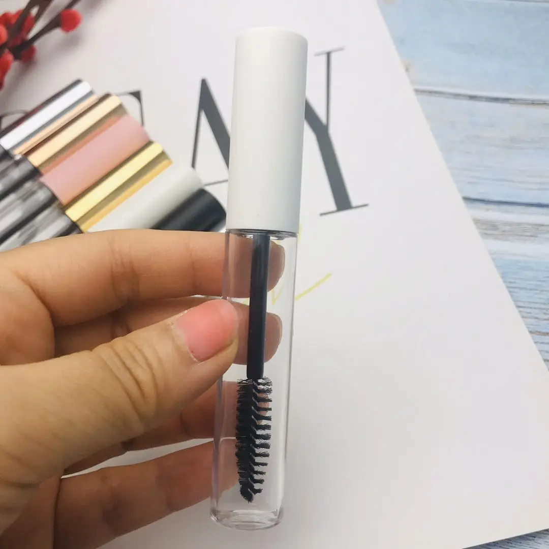 10Ml มาสคาร่าที่ว่างเปล่าคอนเทนเนอร์หลอด Eyelashes หลอดขวดขวดเครื่องมือแฟชั่น Castor Oil DIY Eyeliner บรรจุเครื่องสำอางค์