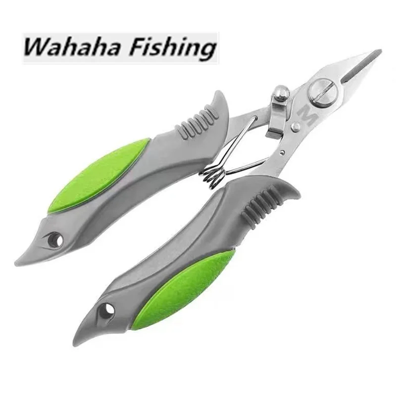 

Mustad Fishing Pliers Stainless Steel Fishing Clamp Multifunctional Luer Plier Fishing Tackle Fishing Accessories Hook Remover