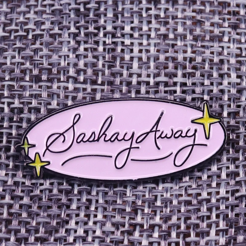 Sashay Away Badge RuPaul's Drag Race Brooch Lapel Pin