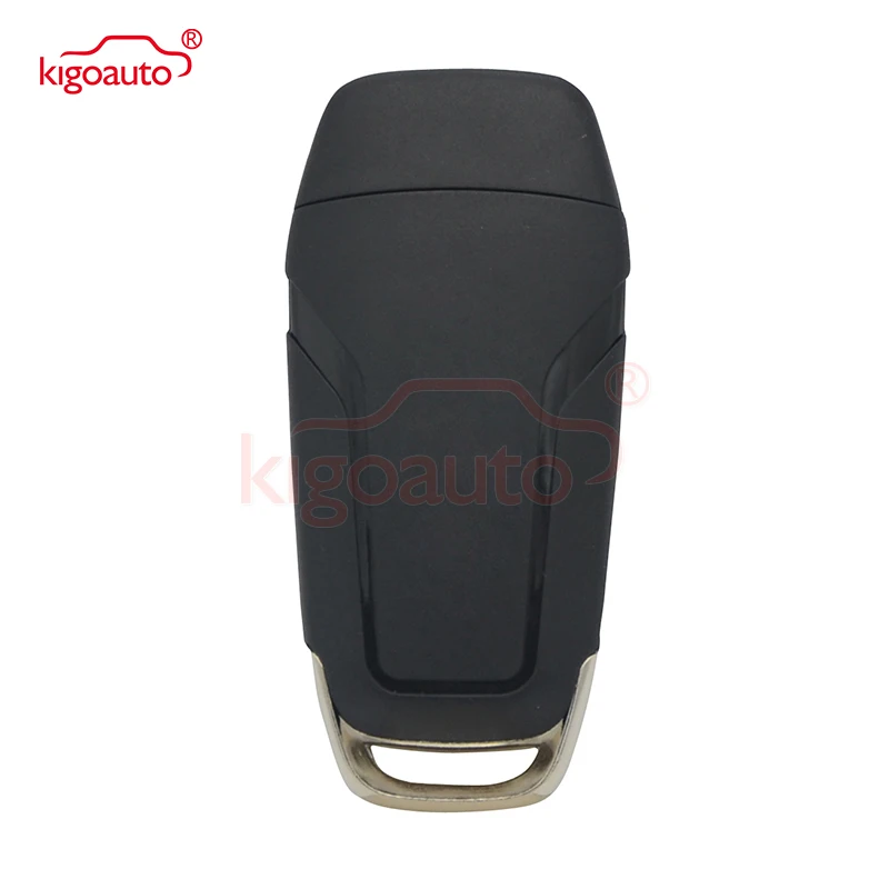 Kigoauto Smart Key Cover for Ford Fusion N5F-A08TAA Flip Key Shell 4 Button Car Key Replacement Shell