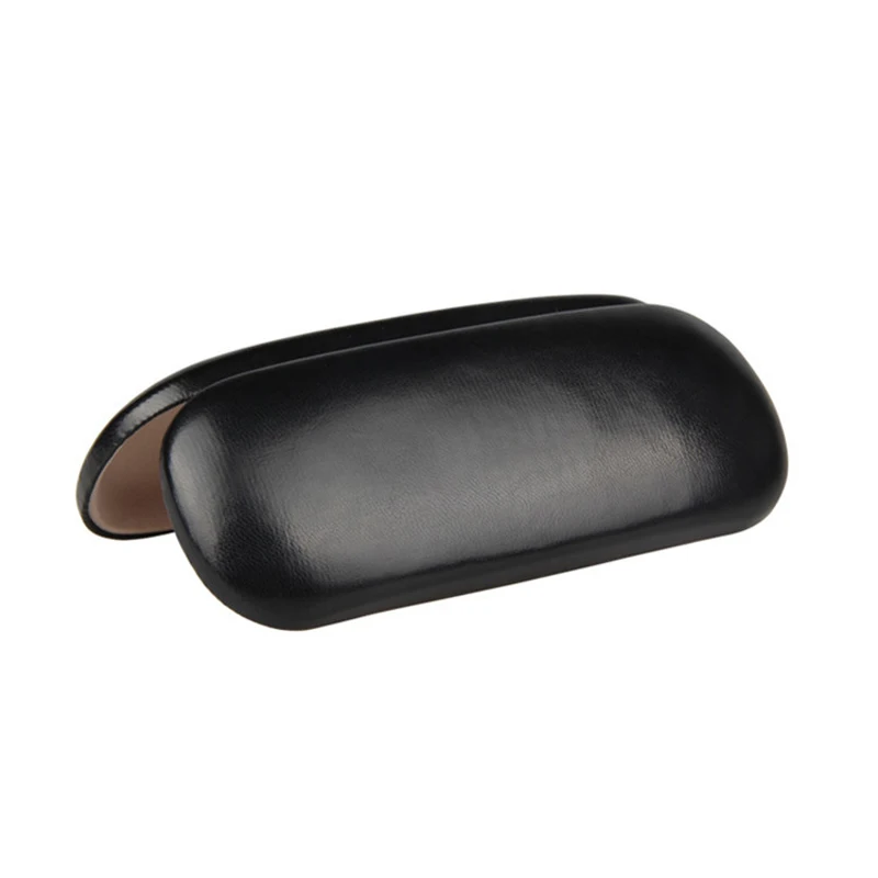 iboode Simple Leather Hard Reading Glasses Case Protector Women Men Black Sunglasses Storage Case Box Eyewear Holder Organizer