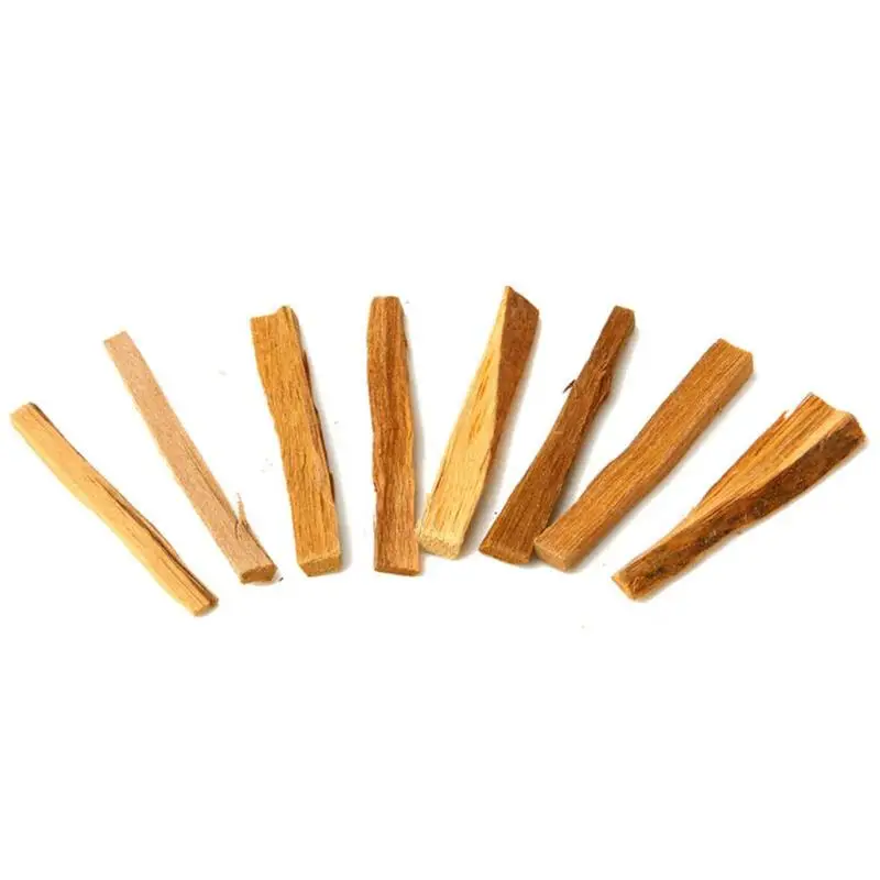 50g/bag 7.5cm Natural Sandalwood Chips Small Logs of Sticks For Home Resin Incense Incense Decor Sticks Wood Irregular Z4T8