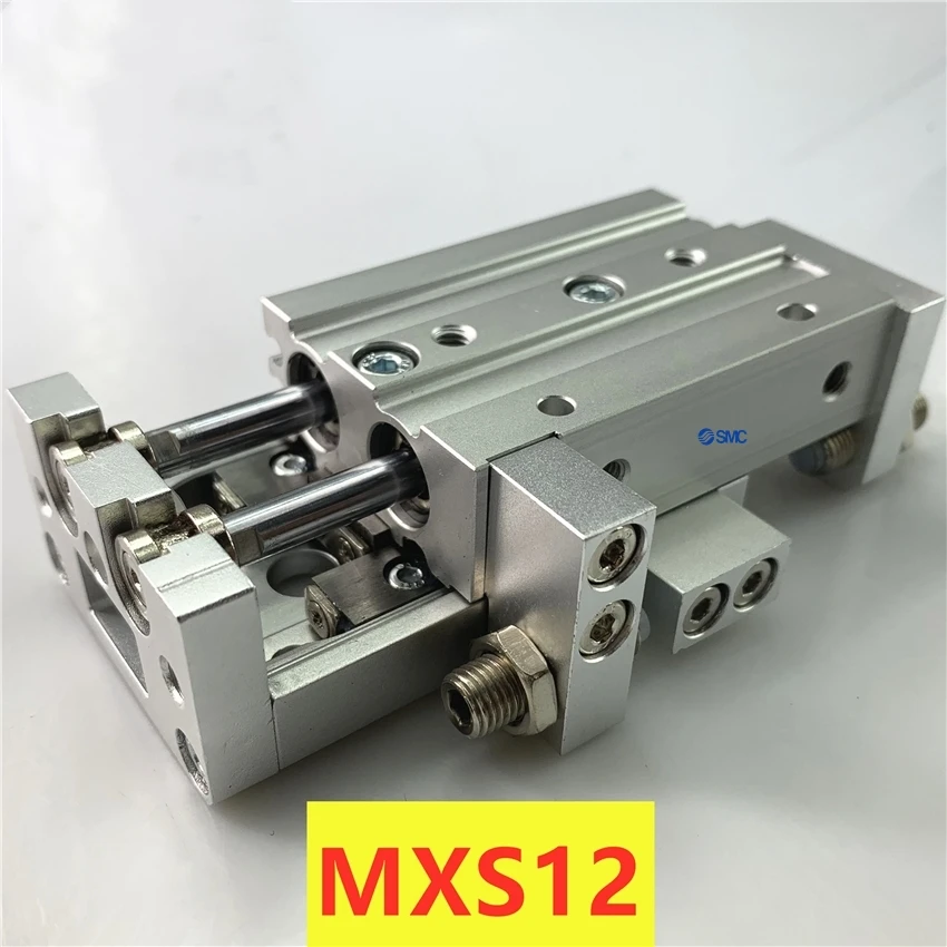 

MXS MXS12 NEW Original Slide guide cylinder Pneumatic MXS12-10 MXS12-20 MXS12-30 MXS12-40 MXS12-50 MXS12-75 MXS12-100