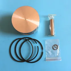 Piston kit 67mm fits Robin EY20 EH18 RGX2400 generator 183CC 5HP 4 stroke cylinder assembly kolben assy ring pin clips