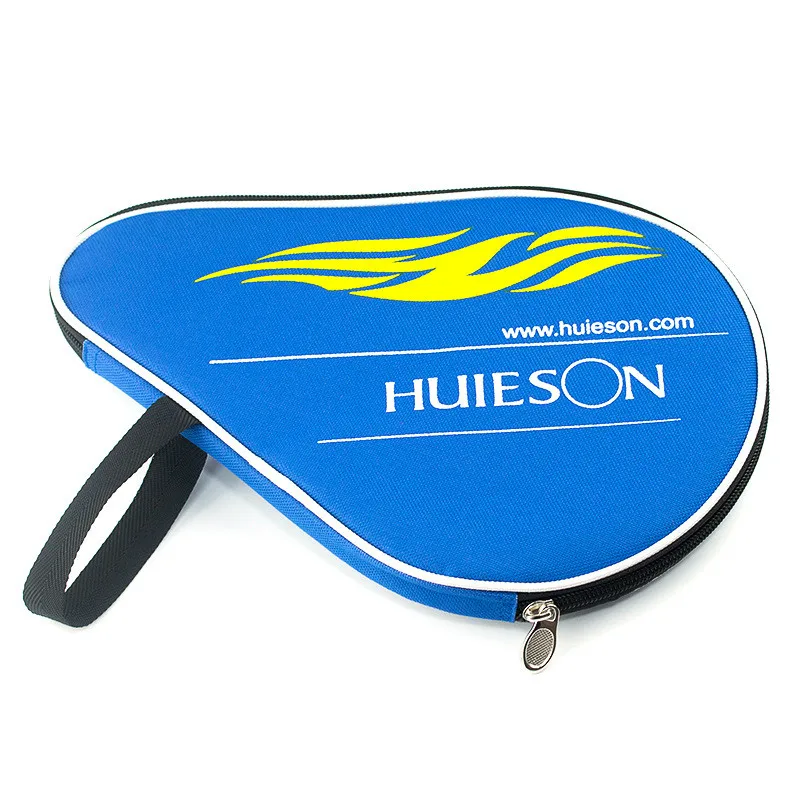 Huieson Gourd Table Tennis Racket Case Oxford Table Tennis Bat Carry Bag With Outer Zipper Bag For Table Tennis Ping Pong Balls