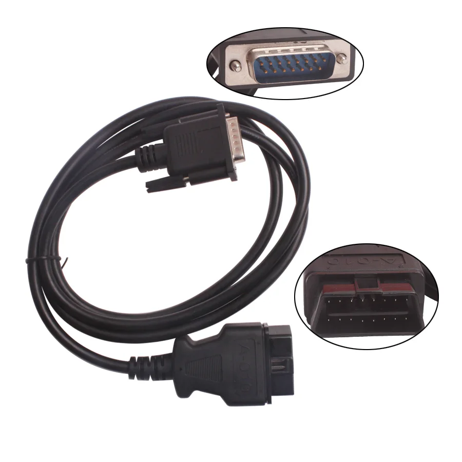 OBD2 OBDII Data Cable Compatible with Autel MaxiScan Scanner Code Reader