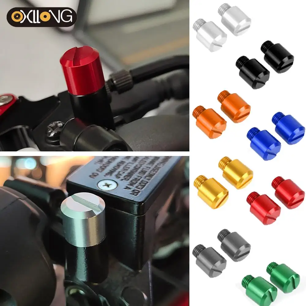 

Motorcycle Mirror Hole Plug Screws Bolts Cover Caps For Honda CBR 600 F2,F3,F4,F4i CBR600F CBR 600F 600 F 1991-2018 CB650R 2019