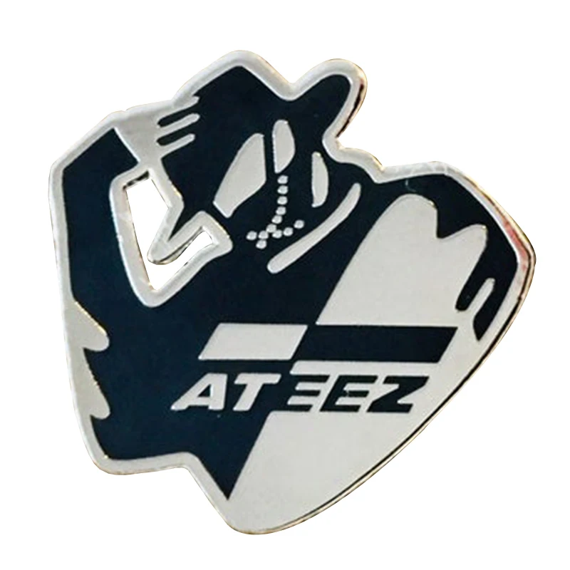 ATEEZ Hala Hala pin insignia popular regalo para fanáticos del grupo de canto de los hombres coreanos