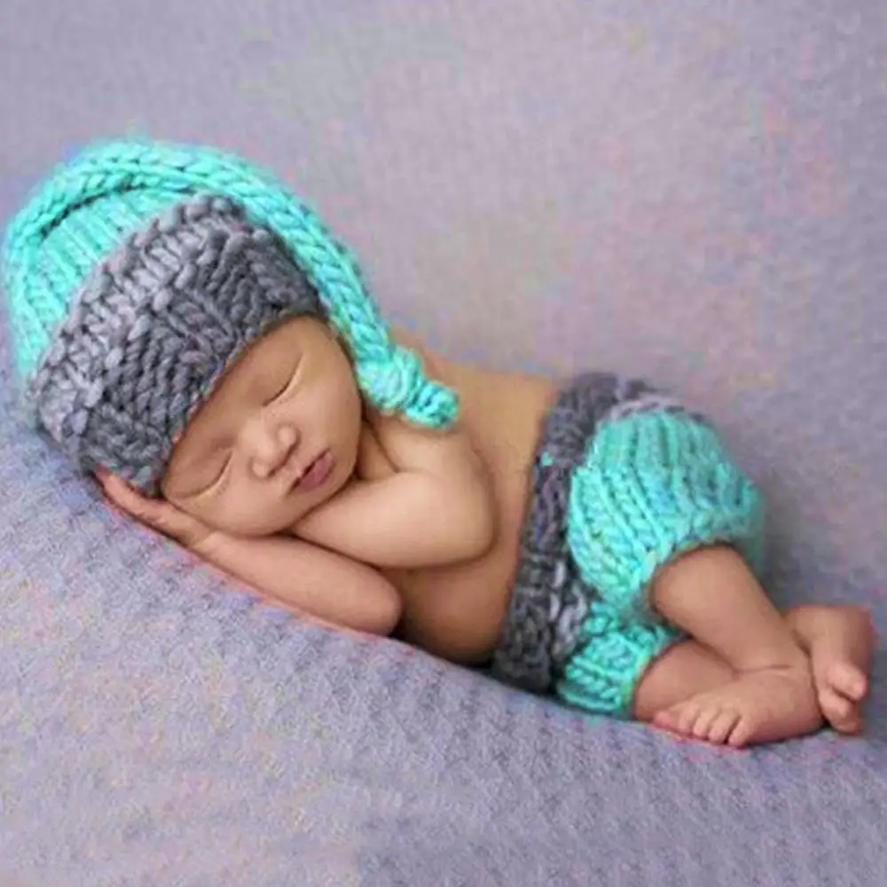 42 Types Newborn Baby Boys Girls Cute Crochet Knit Costume Prop Outfits Photo Photography Clothes  Accessories