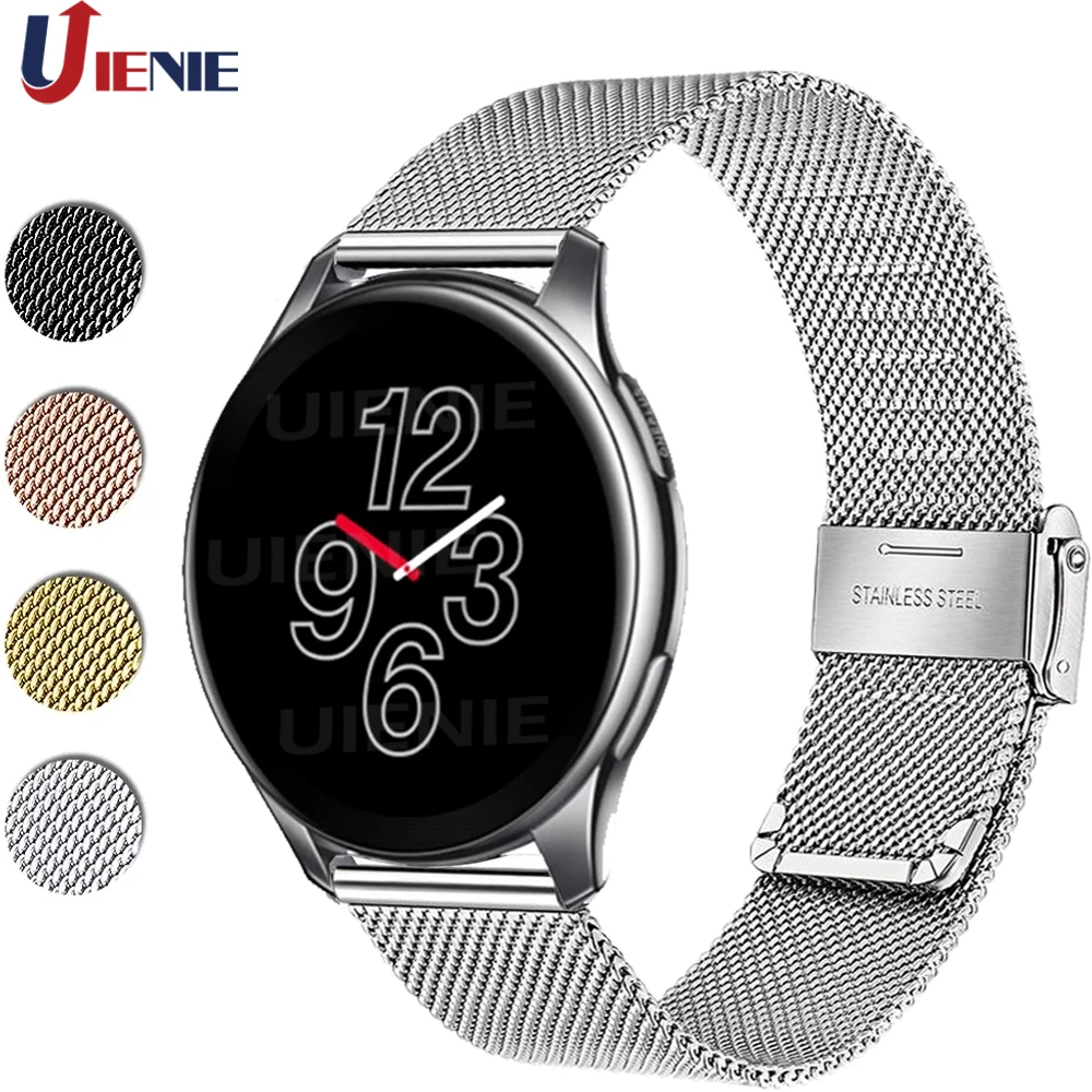 For Oneplus Watch Strap Band Bracelet 22mm Milanese Watchband for One Plus Smart Watch Replacement Wristband correa