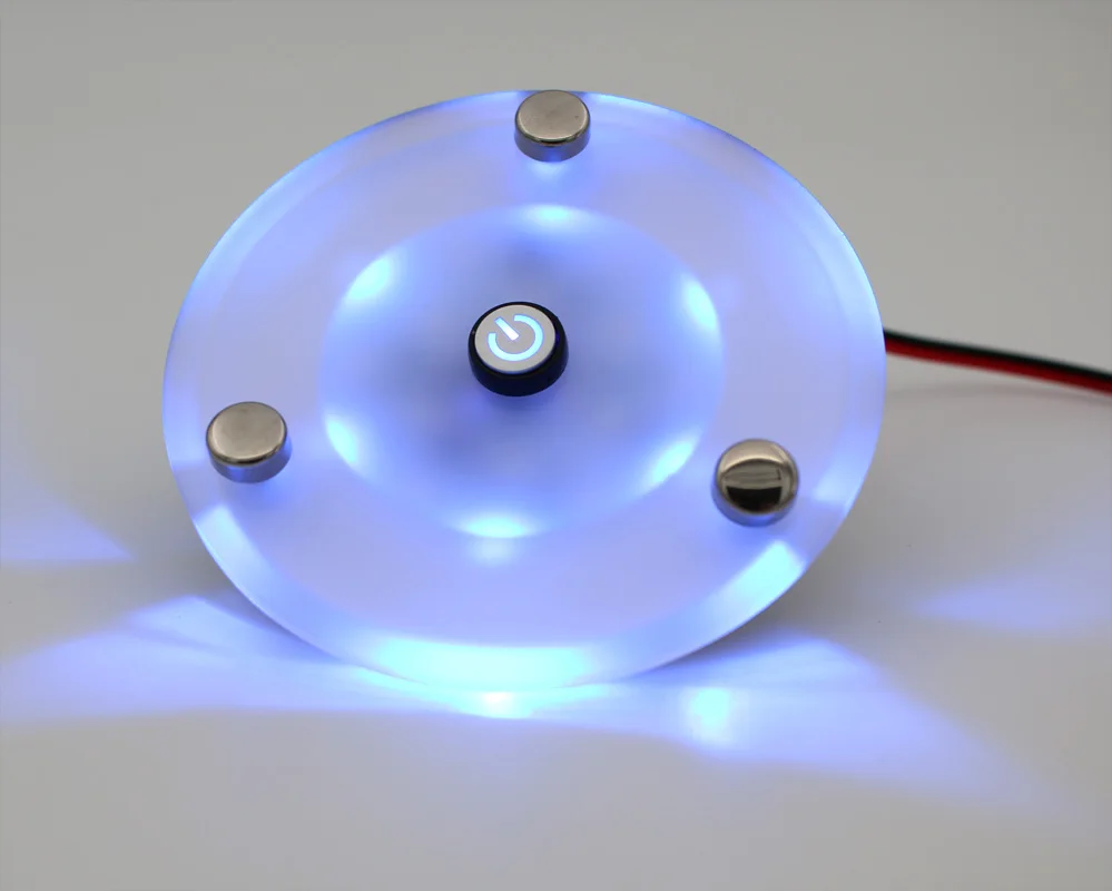 Förderung Neue 3.5 "LED Lampe 12V DC LED Rund Kristall Dach Decke Licht Caravan/RV/Wohnmobil/Marine