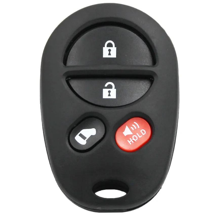 3/4/5/6 Buttons Remote Control Key Fob Shell for TOYOTA Highlander Sequoia Sienna Tacoma Tundra Avalon Solara GQ43VT20T