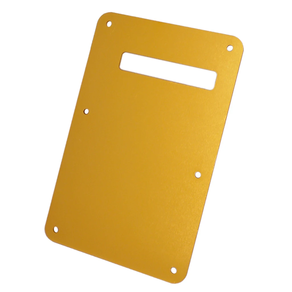 Metal Electric Guitar Tremolo Cavity Cover Back Plate 143 x 92mm, Gold