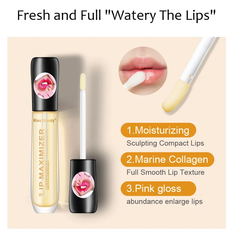 Lip Plumper Plumping Gloss Oil Device Tool Extreme Volumizer Plump Fuller Filler Bigger Pulp Lips Enhancer Maximizer