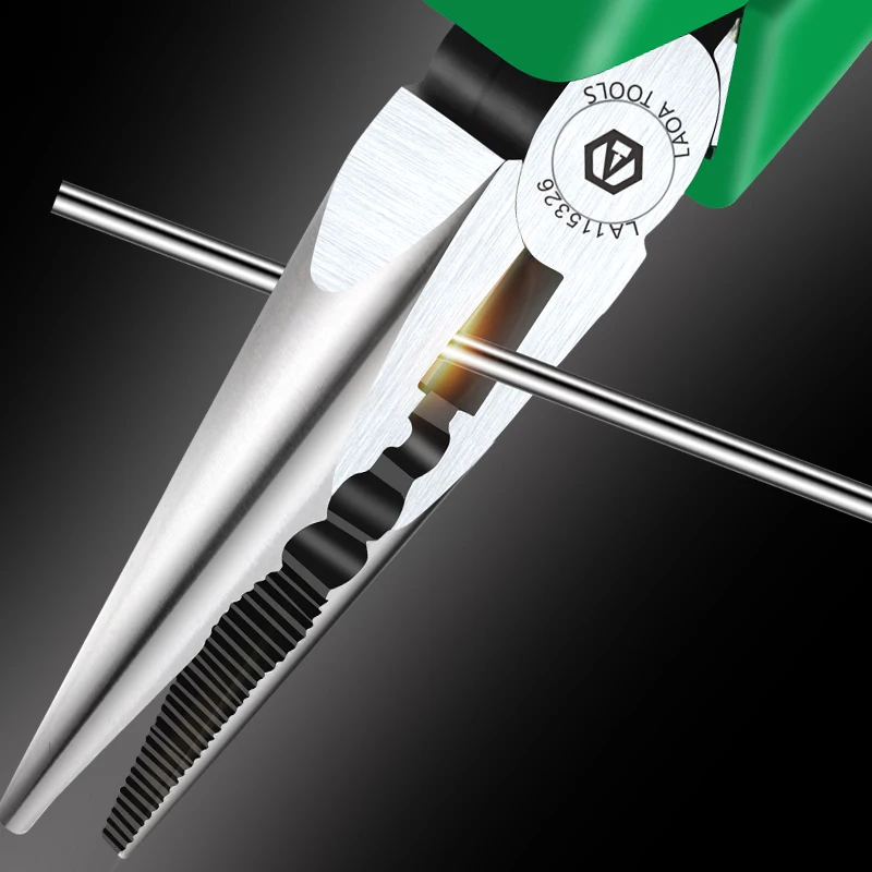 LAOA 6 pollici Pinze di Pesca Multi-funzione Pinze Ad Ago Lungo Naso Pinze плоскогубцы твистеры для рыбалки