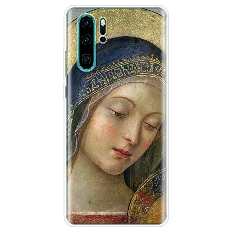 Italy leonardo da vinci art Phone Case For Huawei P30 Lite P40 P20 P10 P50 Mate 10 20 30 40 Pro Art Pattern Soft TPU Back Cover