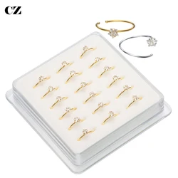 925 Sterling Silver Nose Ring 3.0mm Star Cubic Zircon Nose Jewelry Piercing Nez Aro Nariz Plata Joyería Corporal