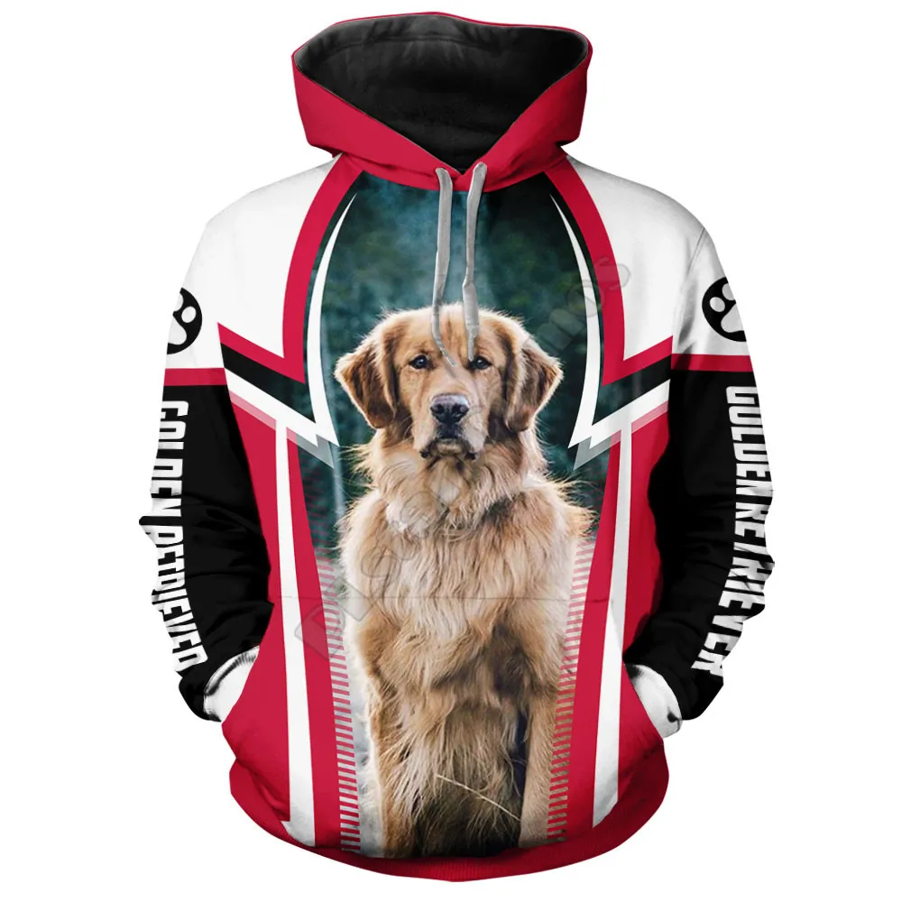 Golden Retriever 3D Hoodies Printed Pullover Men For Women Funny Sweatshirts Fshion Sweater Drop Shipping