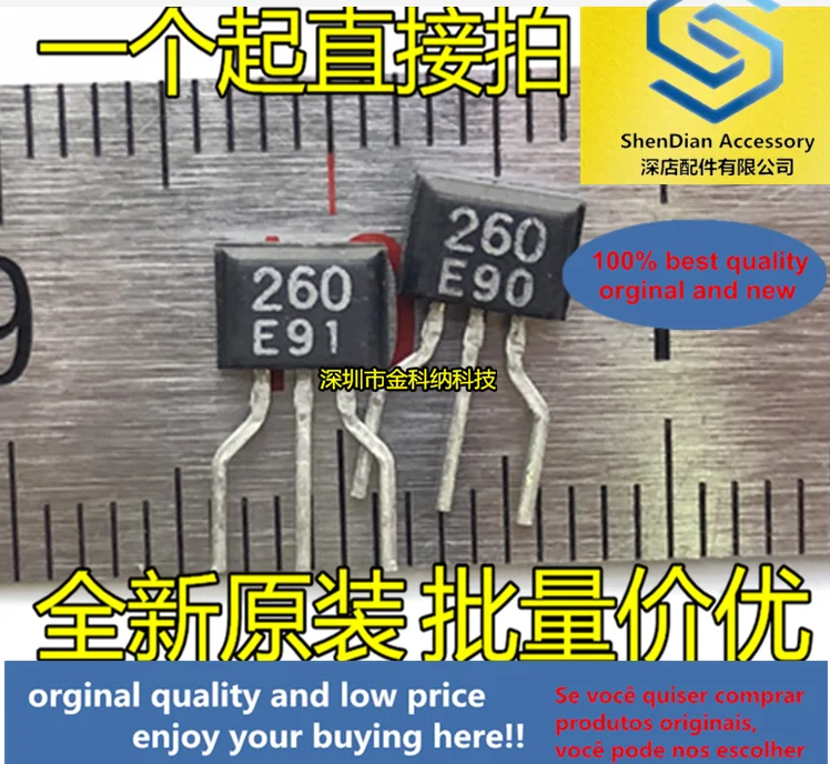 

10pcs only orginal new KV1260TS2 printed silk 260 E TO-92S in-line small transistor