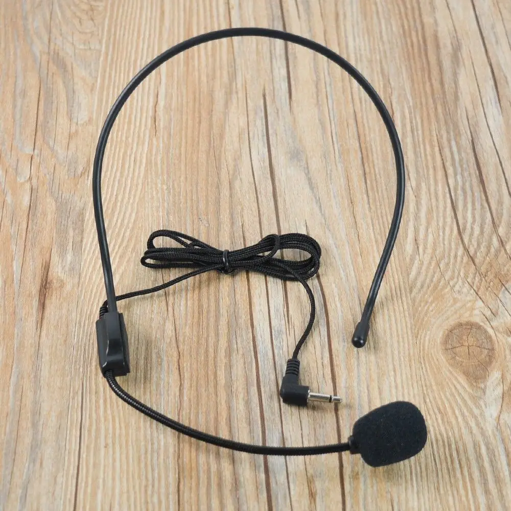 

1PCS Hot Sale Pratical External Voice Collar Clip Mic Speaker Mike Wired Headset Microphone Portable and Easy to Use