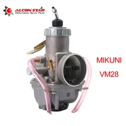 Alconstar-VM28 28mm Carb For Mikuni Carburetor Manual Damper Carb VM Series for Yamaha DT125 TZR125 Dit Bike Quad ATV