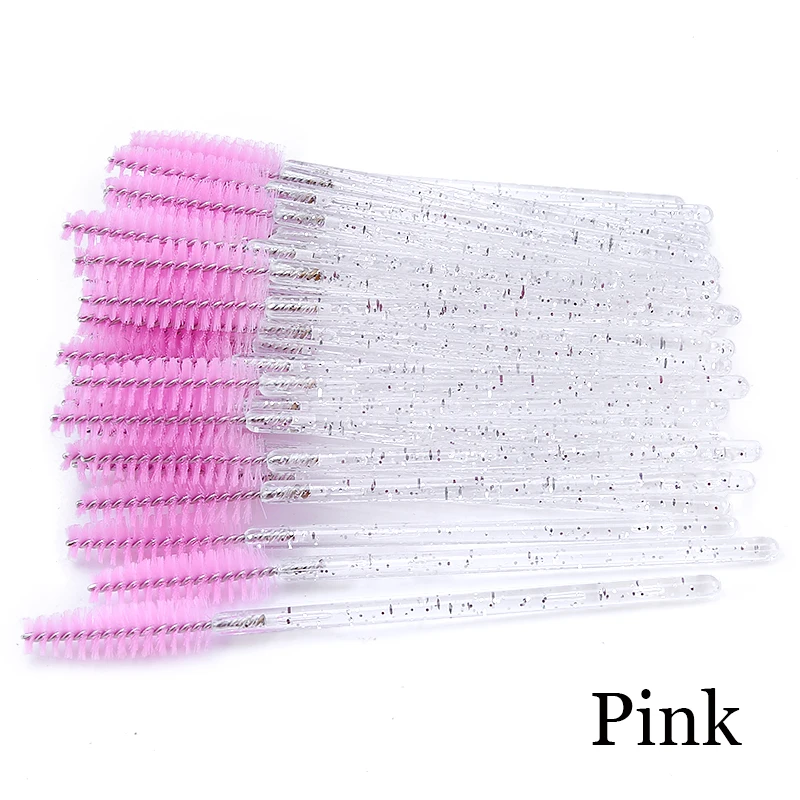 Neue Professionelle Augenbraue Pinsel Mascara Stick Zauberstab Applikator Wimpern Verlängerung Werkzeug Kosmetik Pinsel Set Schönheit Make-Up-Tools