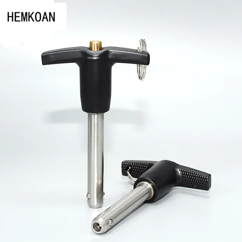T-Vormige Rvs Bal Hoofd Borgpen, Veiligheid Pin Handvat Stop Pin, bout Staal Bal Quick Release Pin