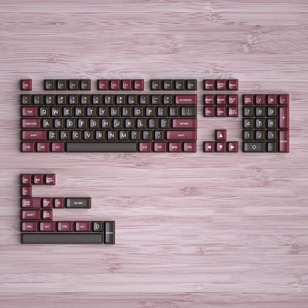 Maxkey SA keycap retro suit pig liver two color ABS material is suitable for most mechanical keyboards