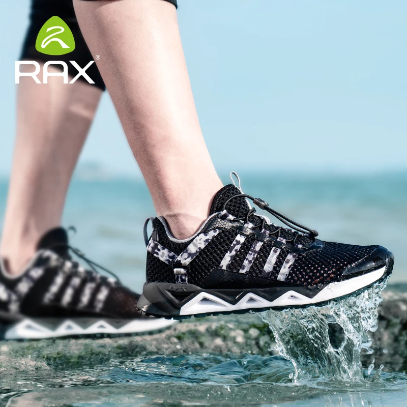 Rax New Trekking Shoes Mens Hiking Shoes Breathable Quick Drying Aqua Water Shoes Outdoor Sports Sneakers Walking Mountain Boots