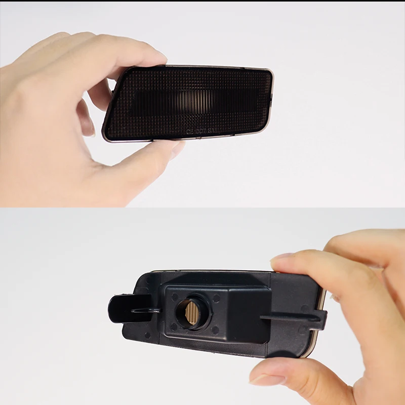 2pcs Car Front Bumper Side Marker Lamps Housings For Volkswagen MK6 Golf or GTI 2010-2014,Replace OEM Amber Sidemarker Lamps