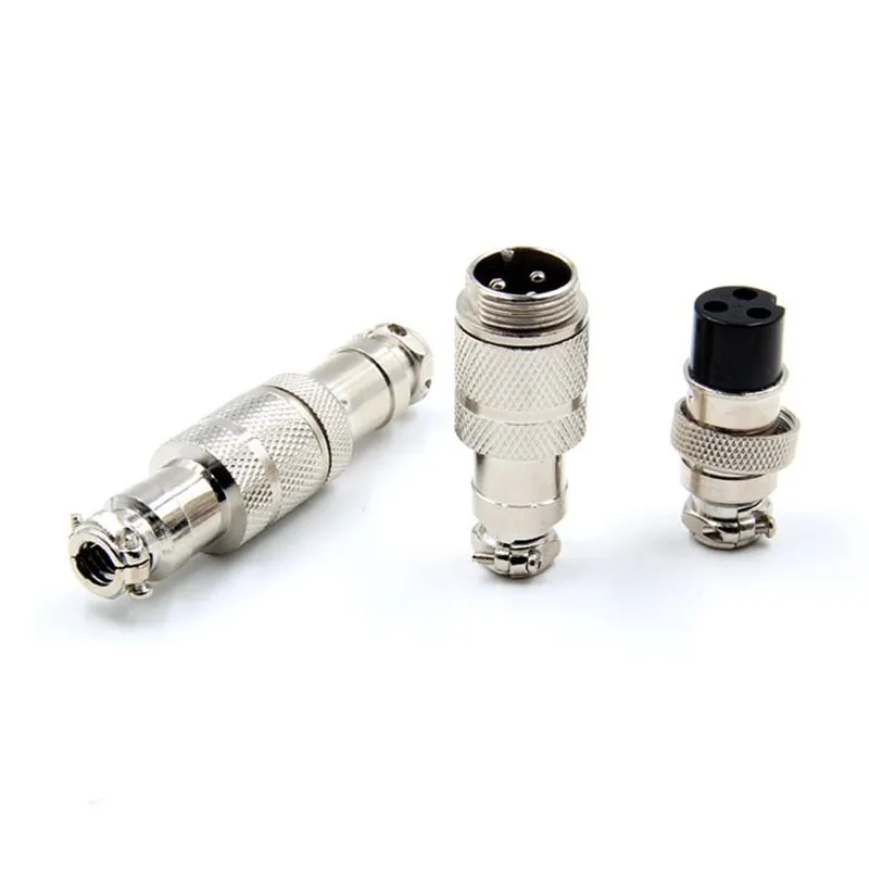 1set GX16 Aviation Connector Plug Docking Femal & Mele 2pin 3pin 4pin 5pin 6pin 7pin 8pin Circular Butting Connector